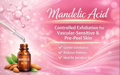 Mandelic Acid: Controlled Exfoliation for Vascular-Sensitive & Pre-Peel Skin